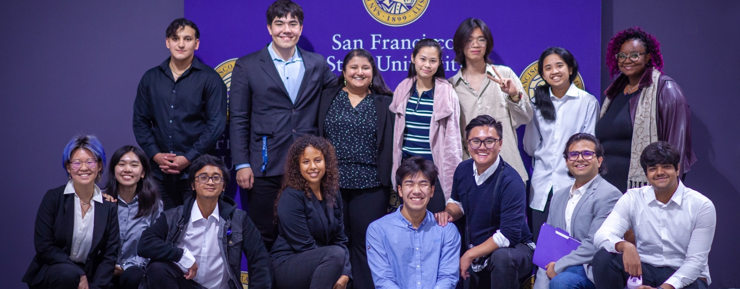 Engineering & CS Student Leaders at the Engineering and Computer Science Career Fair 