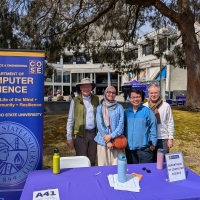 CS Faculty and Department chair at Explore SFSU 2025