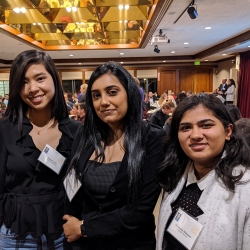 Diana Yu Yu, Surabhi Chavan and Nimiksha Mahajan